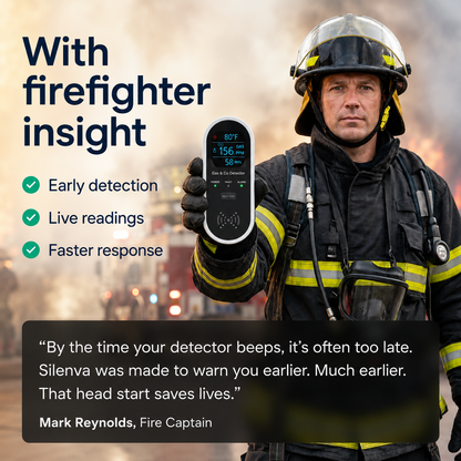 Silenva™ CO & Gas Detector