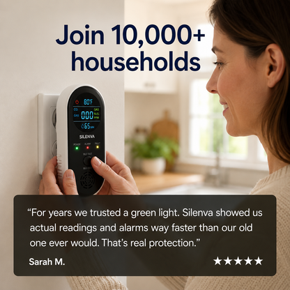 Silenva™ CO & Gas Detector